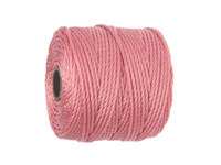 BEADSMITH™ / nić SuperLon™ Macrame / nylon / Tex 400 / Chinese Coral / 0.8mm / 32m