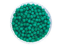 Firepolish™ / 3mm / Neon / Dark Emerald / 40szt