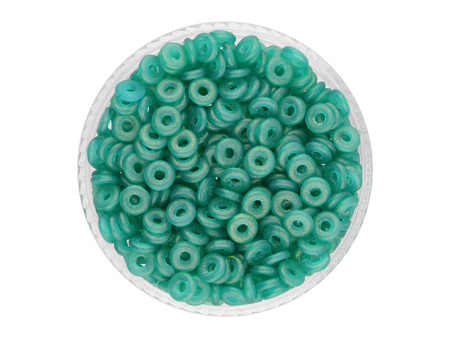 O-Ring™ / Ring / 1x3.8mm / Sueded Gold / Antlantis Green / 5g