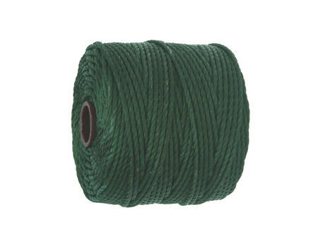 BEADSMITH™ / nić SuperLon™ Macrame / nylon / Tex 400 / Evergreen / 0.8mm / 32m