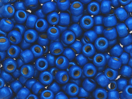 TOHO™ / Round 8/0 / Permafinish / Matte Galvanized / Ocean Blue / 10g / ~410szt