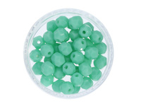 Firepolish™ / 4mm / Opaque / Lt Green Turquoise / 40szt