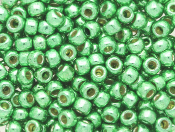 TOHO™ /  Round 11/0 / Permafinish Galvanized / Green Apple / 10g / ~1100szt