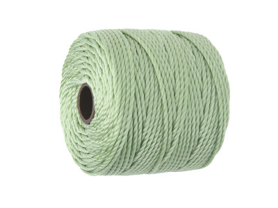 Beadsmith™ / nić SuperLon™ Macrame / nylon / Tex 400 / Peridot / 0.8mm / 32m