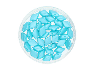 GEMDUO™ / 8x5mm / Pearl Coat / Aqua / 5g / ~35szt