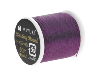 Miyuki™ / nić nylonowa / 330dtex / kolor 9 / 50m