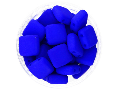 CZECHMATES™ / Tile Bead / 6mm / Neon / Ocean Blue / 30szt