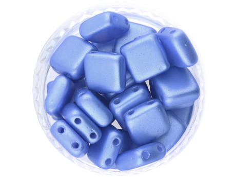 CZECHMATES™ / Tile Bead / 6mm / Pearl Coat / Baby Blue / 30szt