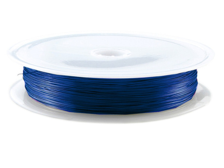 Drut jubilerski, wire wrapping 0.4mm / niebieski / 20m