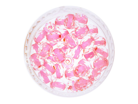Firepolish™ / 4mm / Inside Color Crystal / Pink / 40szt