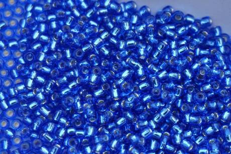 TOHO™ / Round / 11/0 / Silver-Lined / Sapphire / 10g / ~1100szt